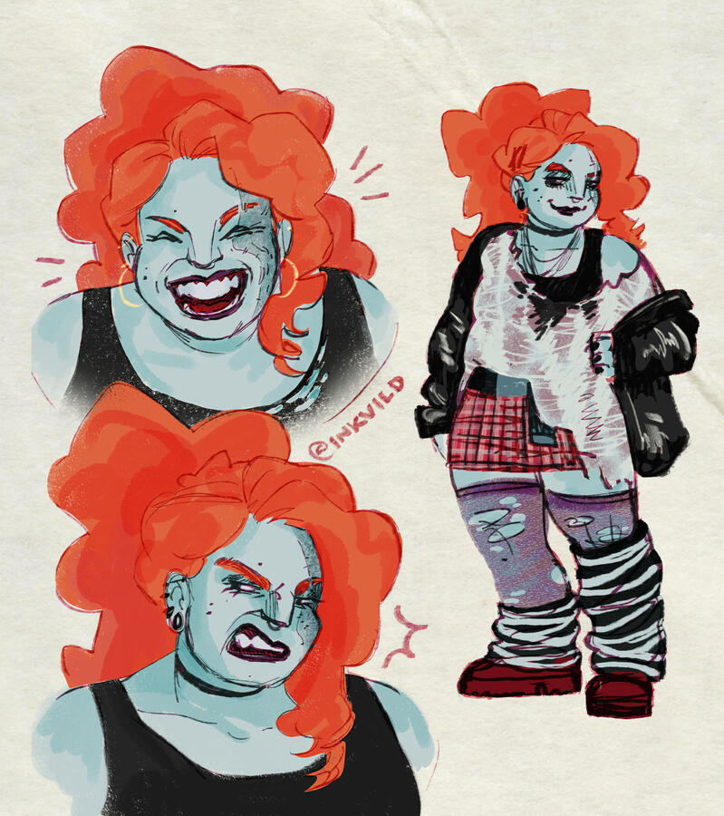 Character exploration: ZombieCleo